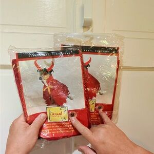 Casual Canine Red Devil Dog Outfit